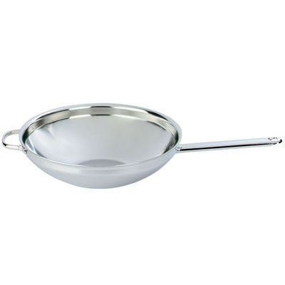 [57659842] DEMEYERE APOLLO 7 STAINLESS STEEL WOK 36CM 8.5L-1 P+COUNTER FLAT BOTTOM
