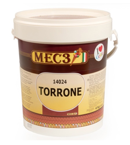 [07100098] MEC3 14024A IJSPASTA MET TORRONE NOUGAT 4KG