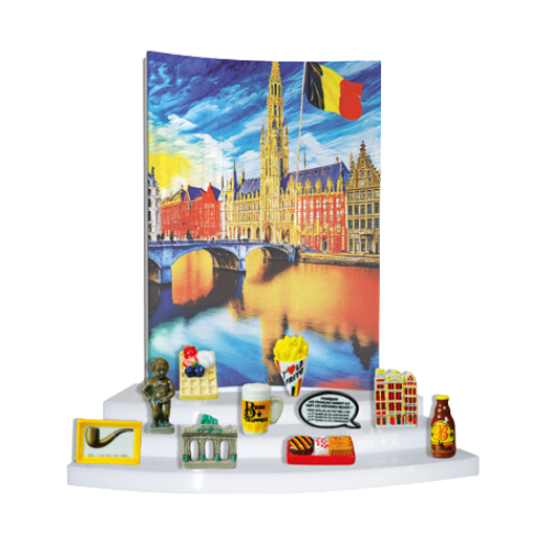 [60229128] "WEEKEND IN BRUSSELS" SANTON GIFT SET ***NEW 2025***