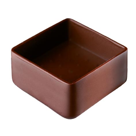 [08056184] 008988 PCB SQUARE SHELLS CN 2.2X2.2 CM H. 1.2 CM350PCES ***S/CD***