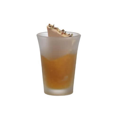 [44104016] MINI FROSTED GLASS 5CC H6CM Ø4.5/3CM