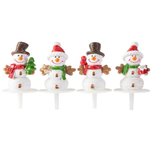 [08030891] 1015069 SNOWMAN 4 CM 64PCES***S/CD***