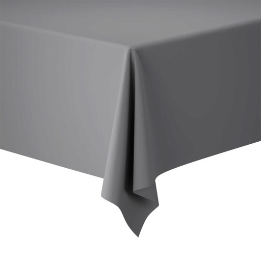 [70407931] DUNI DUNICEL TABLECLOTH GRANITE GRAY 1.18M X 10M