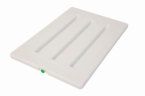 [54101044] PLAQUE EUTECTIQUE BLANCHE 60X40 HT28MM -16°CBOUCHON ROUGE