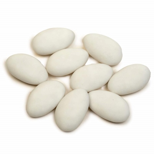 [70407526] VANPARYS DRAGEE CHOCOLAT MAT BLANCHE 1KG