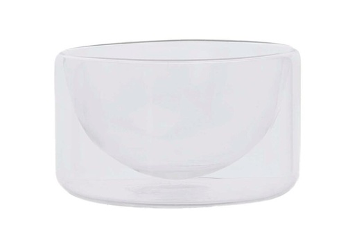 [60252160] C&T SET 2 COUPES A GLACE 34CL 12XH7CM DOUBLE PAROI BOROSILICATE