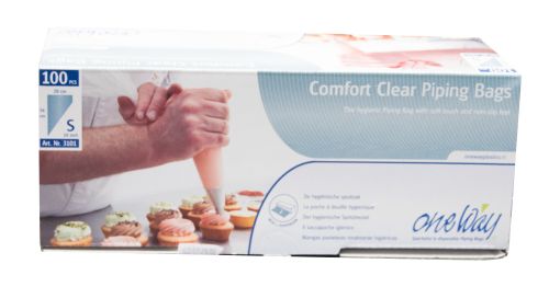 [50104700] POCHES JETABLES TRANSPARENTES S  36 X 20CM STD 100 PCES