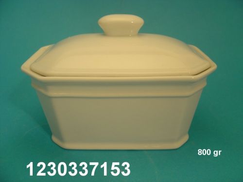 [74200256] C&T TERRINE PATE 20X14X8.5 A/COUVERCLE -1.0L