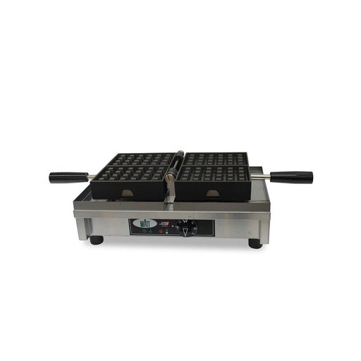[52702198] WAFFLE IRON MATT 4X6 CORK SIMPLE 180° 1400W EASYCLEAN