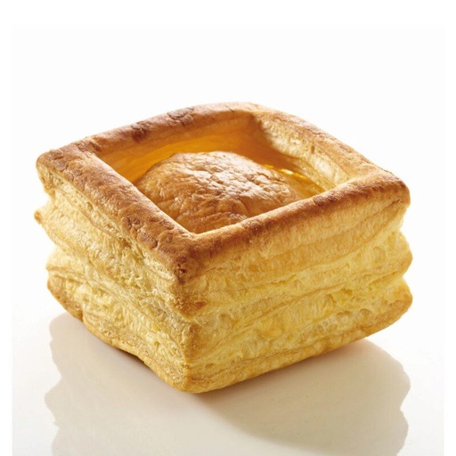 [04030031] PIDY VOL-AU-VENT VIERKANT 8 CM GROOT MODEL 18ST