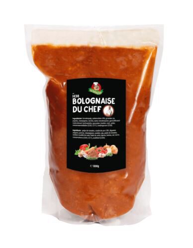 [06100730] SMILING COOK *SAUCE BOLOGNAISE DU CHEF 1KG PUR PORC