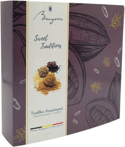 [11040373] BRUYERRE BOITE 9 PCES TRUFFES 125G 12X1B