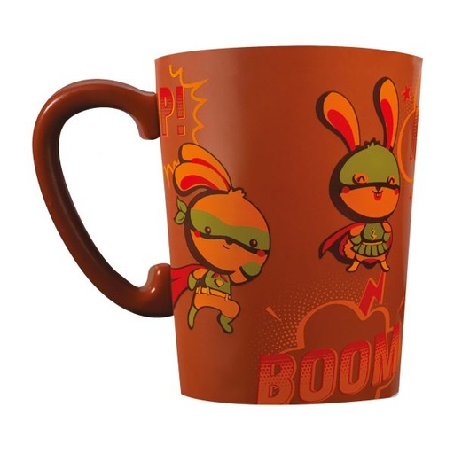 [08057724] 074031 PCB PRINTED SHEETS WONDER RABBIT FOR MUG 25.35X11 CM 10PCS ***S/CD***