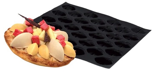[51661049] FP-03072 FLEXIPAN® ORIGINELE MINI-QUENELLE 30X20CM 18EMP 29X19CM 4,2X2,6 H2CM