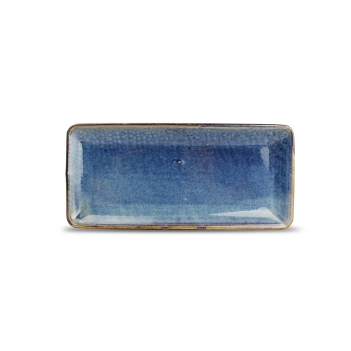 [74500515] F2D NOVA BLUE ASSIETTE RECT. 14XHT3CM - 604115