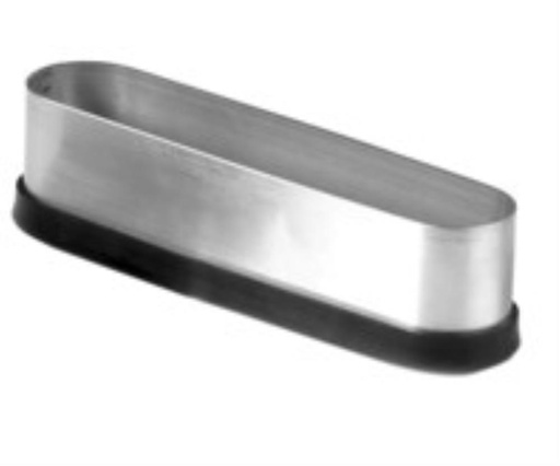 [54418789] "ECLAIR" STAINLESS STEEL COOKIE CUTTER 25X125MM