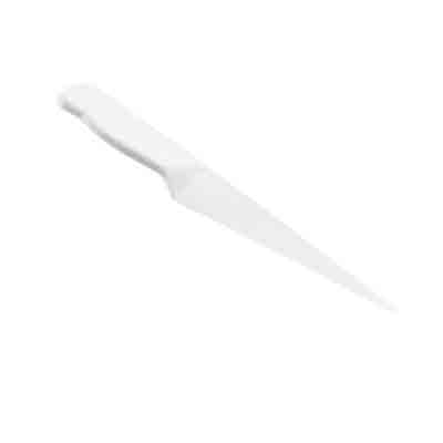 [50352036] MARZIPAN KNIFE 25CM IN WHITE PLASTIC 28CM