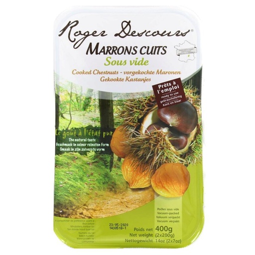 [11050290] MARRONS ENTIERS SOUS VIDE 2 X 200GR