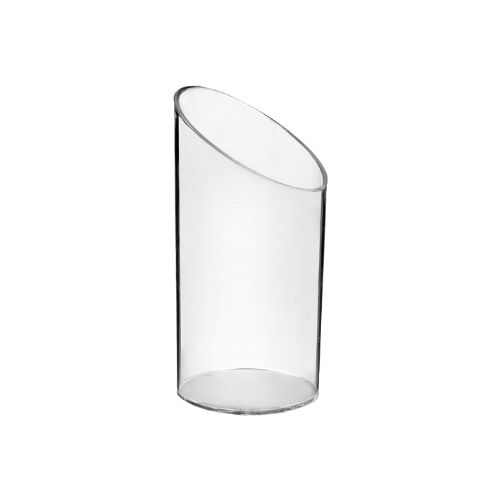 [44104025] TRANSPARANTE AFGEKORTE BUISGLAS 80ML H8.4/6CM Ø4CM