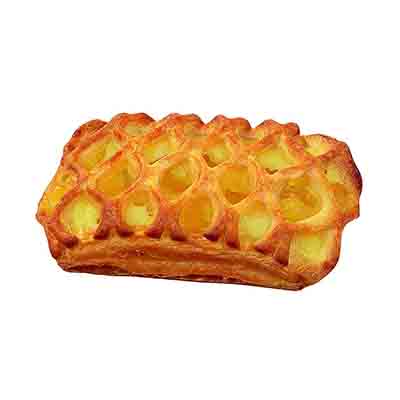 [02040193] ❄️VAMIX RB2 CRISPY PUFF PASTRY WITH CUSTARD AND APPLE 46X110GR