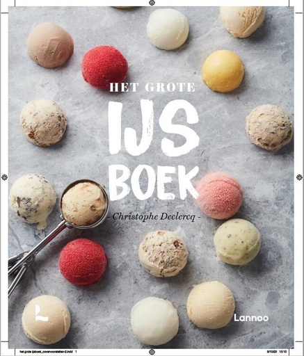 [55327736] LIVRE "HET GROTE IJS BOEK " NEWCHRISTOPHE DECLERCQ EDITION LANOO