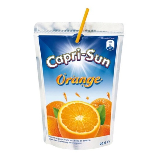 [06100608] CAPRISUN ORANGE DRINK POCKET 40 X 20CL