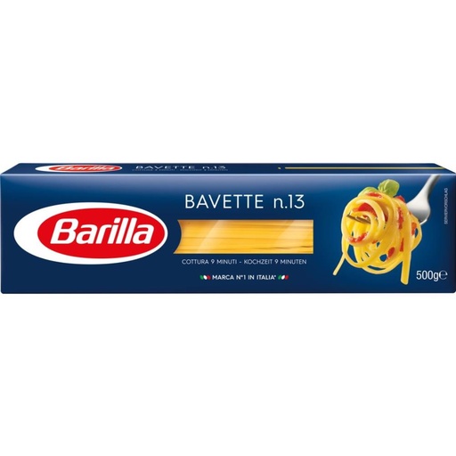 [02100205] BARILLA PASTA N°13 BAVETTE LINGUINE 500GR