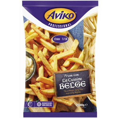 [06100966] ❄️AVIKO ARTISAN BELGIAN FRIES 12X12MM 2.5KG