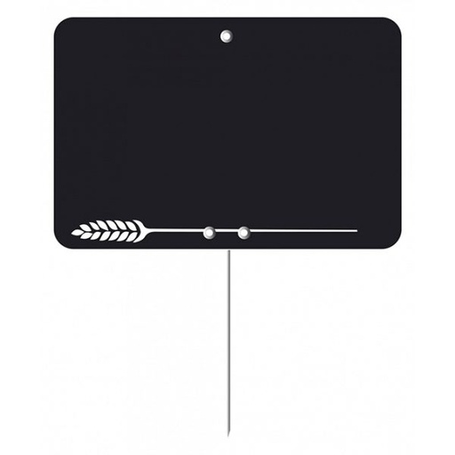 [43606041] 10.5X7CM BLACK LABEL BOUL-PATE WHEAT SPIKE 10PC