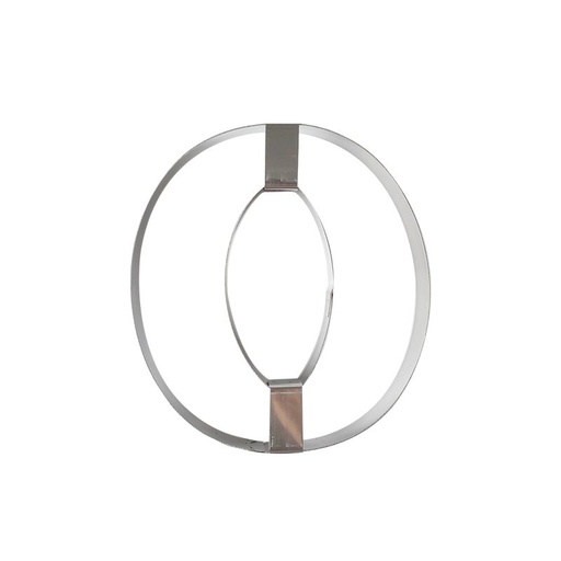 [08081482] MOULE CHIFFRE N° 0 INOX 20CM HT4CM