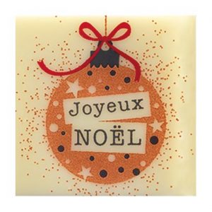 [08057906] 074218 PCB CARRÉS CB JOYEUX NOËL 3 CM 120PCES ***S/CD***