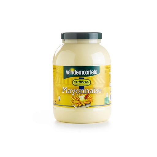 [06100579] VANDEMOORTELE MAYONNAISE SAUCE 3L JAR