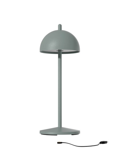 [60251649] LAMPA LAMPE LED GRIS/VERT INTERIEUR/EXTERIEUR IP659H-USB-LUMIERE CHAUDE OU FROIDE-DIMMER