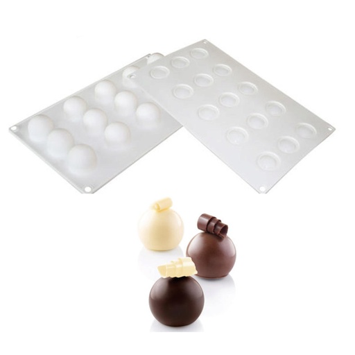 [51657402] MOULE SILIKOMART TRUFFLE 20 Ø 32MM H 28MM VOL 20ML