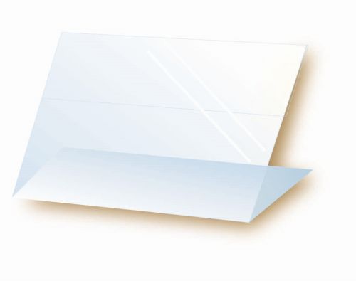 [43606001] PLEXIGLASSES 6 X 4 CM TRANSPARENT PACK OF 10 PCES