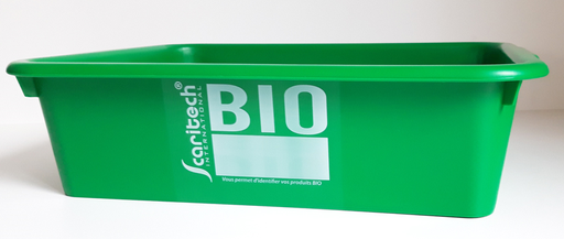 [50611184] ORGANIC GREEN PASTA BIN 53X41XH14CM 20L 7-8KG DOUGH