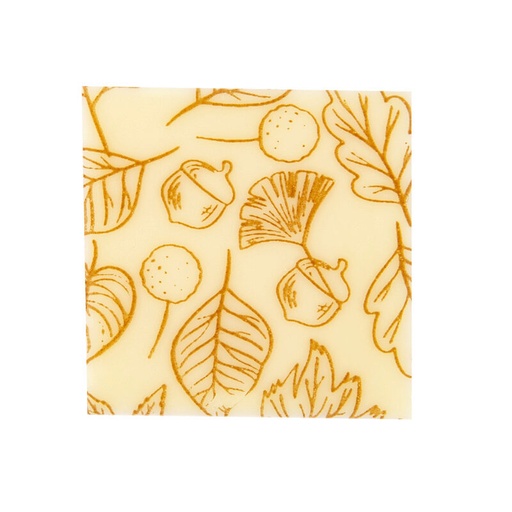 [08082108] 2014081 PLAQUETTE MOTIF AUTOMNE 30X30MM 220 PCES ***S/CDE***