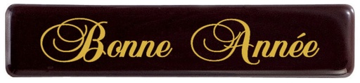 [08056709] 060456 PCB RECTANGLES CN BONNE ANNÉE 7X1,5 CM 70PCES ***S/CD***