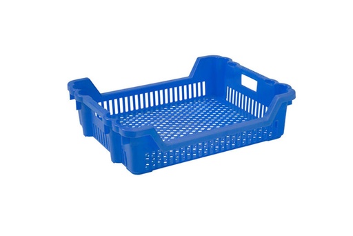 [70407990] MULTIPAT SCHAAL 62X50XH15CM BLAUW OPENGEWERKT