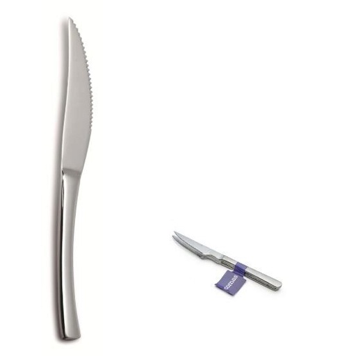 [53421843] MADRID "SET OF 2 PIECES" STEAK KNIFE 18/0