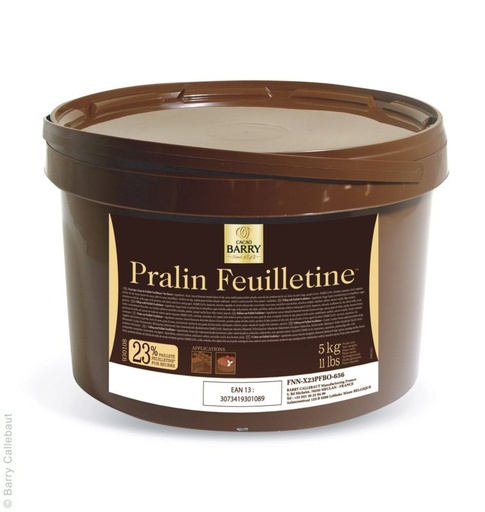 [05100894] RUPTURE->15/06 BARRY FNN-X23PFBO-656 PRALINE FEUILLETINE 5KG