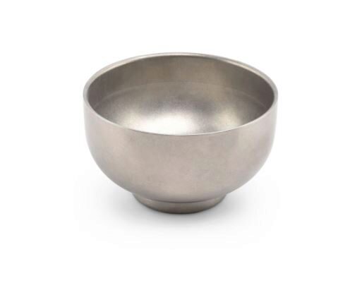 [60252034] F2D BOL DOUBLE PAROI ARGENT VINTAGE 13XH7.5CM