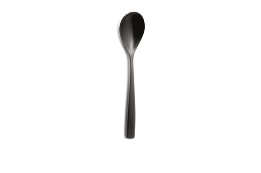 [60252085] COMAS BCN BLACK DESSERT SPOON