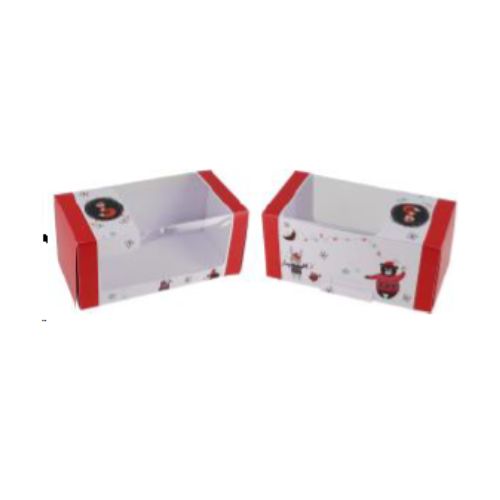 [08076001] BUCHEDOOS MET VENSTER LA HOTTE 35X11X11CM