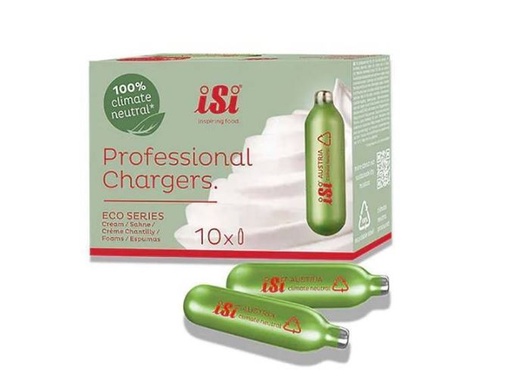 [53804490] ISI CARTOUCHES GAZ ECO SERIES SIPHON 10P
