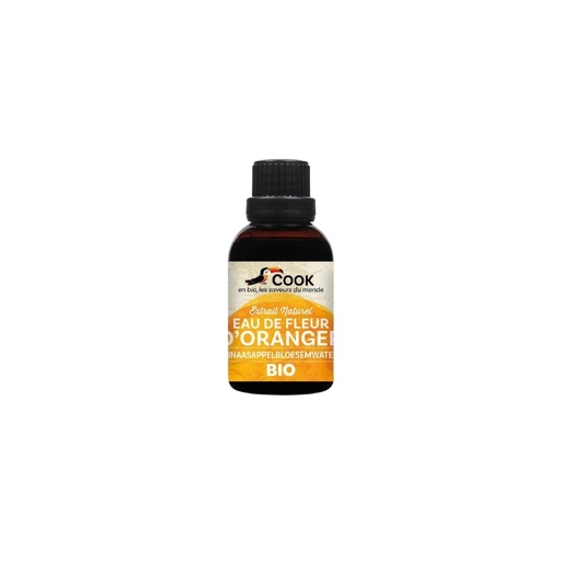 [08059043] COOK EXTRAIT EAU DE FLEUR D'ORANGER BIO 50ML