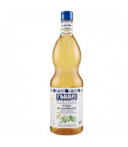 [07062198] FABBRI MIXYBAR EDELBERRY SYRUP (DI SAMBUCCO) 1 L
