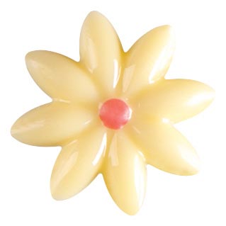 [08056531] 050263 PCB PÂQUERETTES CB COEUR ROSE Ø 2,5 CM 117PCES ***S/CD***