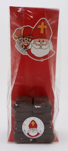 [62230124] SINTERKLAAS EN VADER ROET KARTON 97X57X260MM PAK VAN 50 STUKS