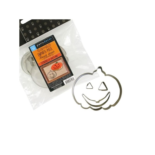 [08075710] STAINLESS STEEL PUMPKIN COOKIE CUTTERS 60X78MM